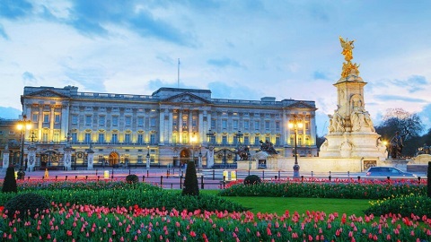 Cung điện Buckingham nguy nga, tráng lệ