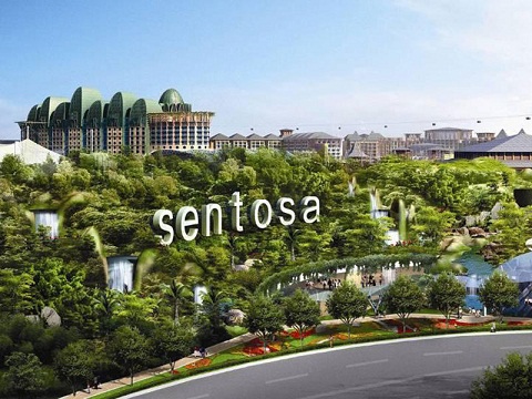 Đảo Sentosa mang nét bình yên và thanh bình