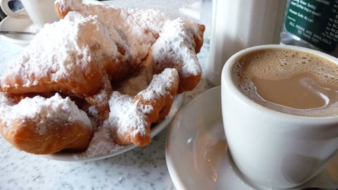 Món Beignet ở New Orleans