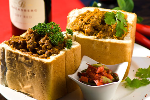 Món Bunny Chow ở Durban