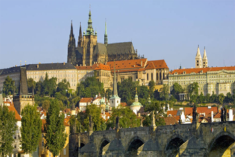 lâu đài đẹp nhất Thế Giới - lâu đài Prague Cộng Hòa Séc