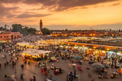 Thành phố Marrakesh xinh đẹp