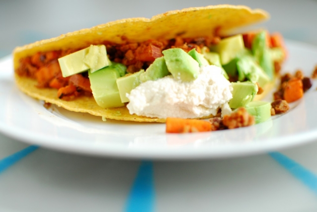 Giòn tan, béo ngậy hương vị Taco