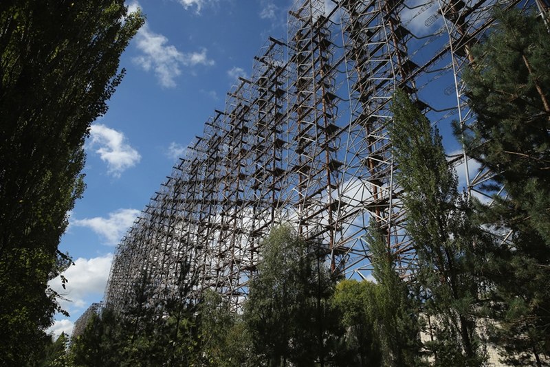 Hệ thống radar “Duga” được xây dựng từ thời Liên Xô 