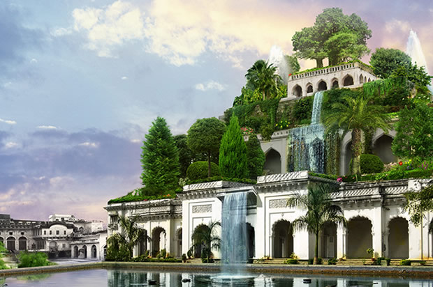 Phát hiện dấu tích vườn treo Babylon cổ đại
