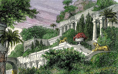 Phát hiện dấu tích vườn treo Babylon cổ đại