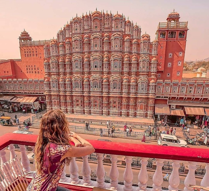 Cung điện gió Hawa Mahal - Du lịch Ấn Độ mùa nào đẹp nhất 