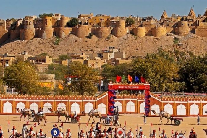 lễ hội mùa xuân Ấn Độ Jaisalmer