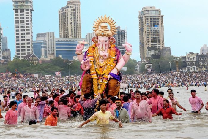 Thần Ganesha luôn được tôn vinh khi đến tháng 9 hằng năm