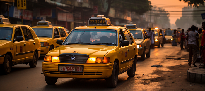Taxi - Phương tiện đi lại ở Ấn Độ