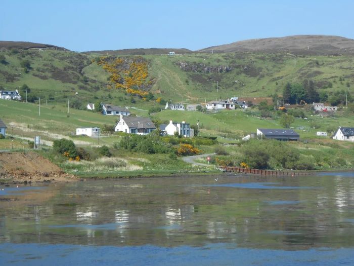 Người dân sống xung quanh các sườn dốc ở trên đảo Skye ở Scotland Anh
