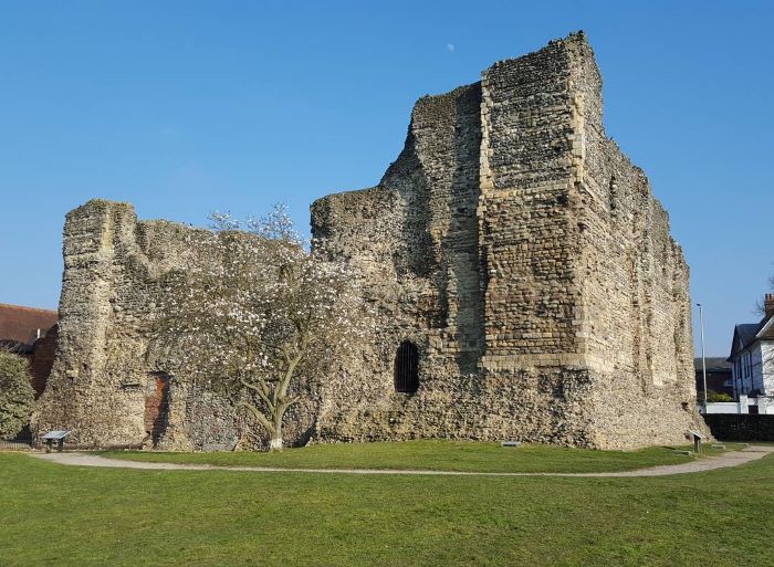 Lâu đài cổ kính Canterbury Norman