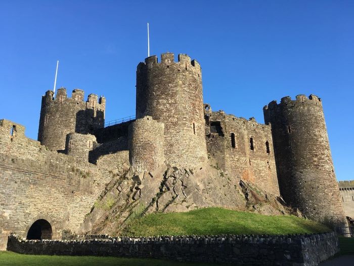 Lâu đài Conwy một trong những lâu đài đẹp nhất ở xứ Wales