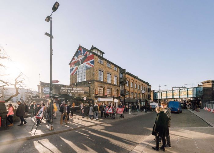 Khu chợ Camden - điểm tham quan miễn phí ở London thu hút du khách