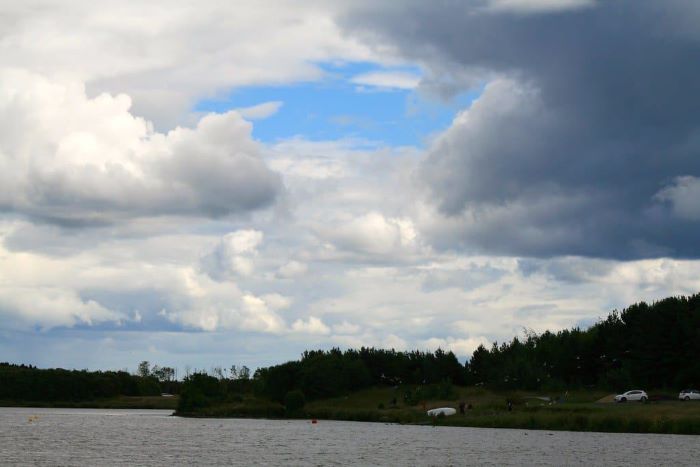 Công viên có hồ lớn ở Morpeth