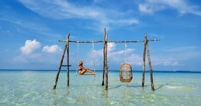 Vẻ đep yên bình trên Đảo Koh Russei Campuchia