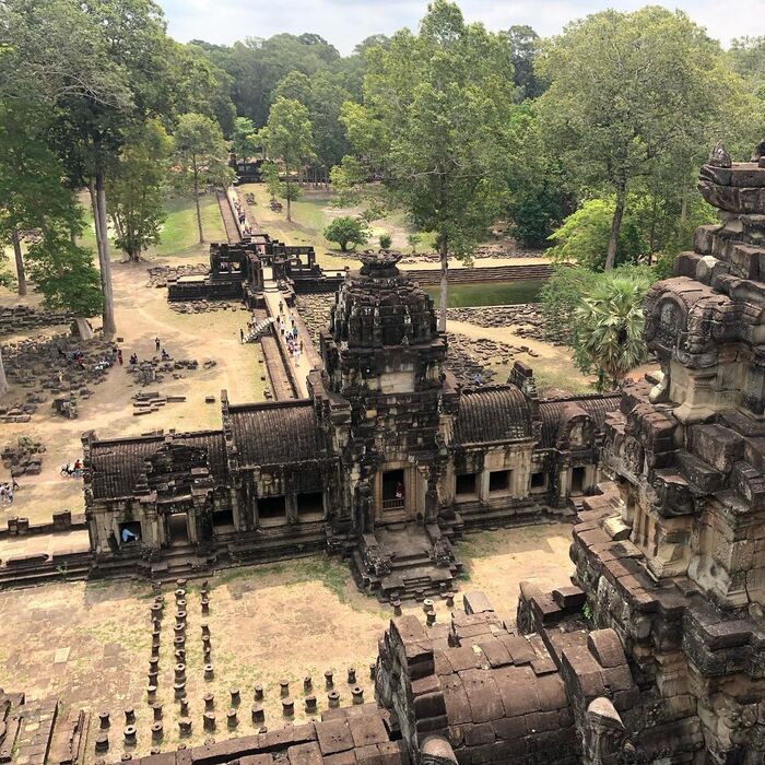 Ngắm đền Bayon Campuchia toàn cảnh