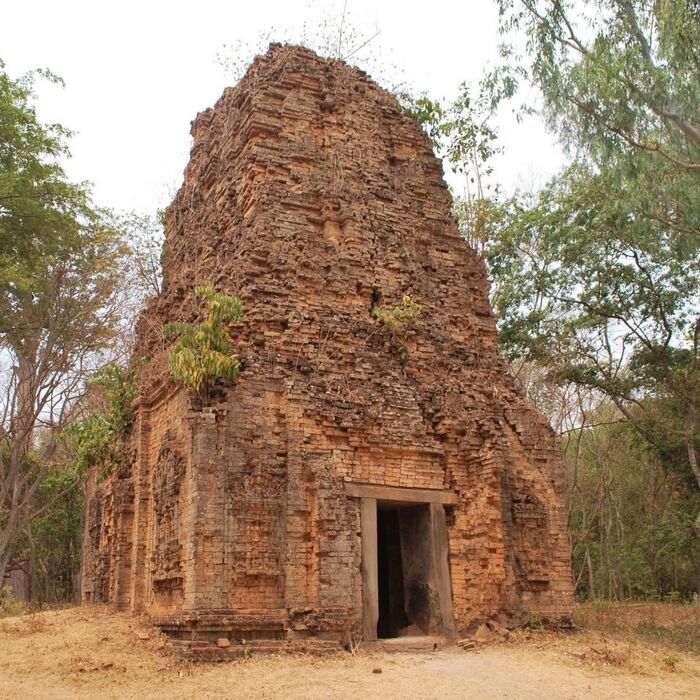 Nguyên liệu xây dựng nên Đền Sambor Prei Kuk 