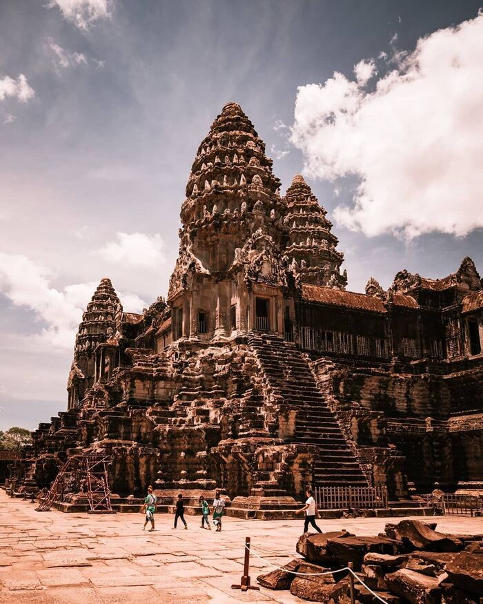 du lịch Siem Reap tự túc chiêm ngưỡng các công trình kiến trúc