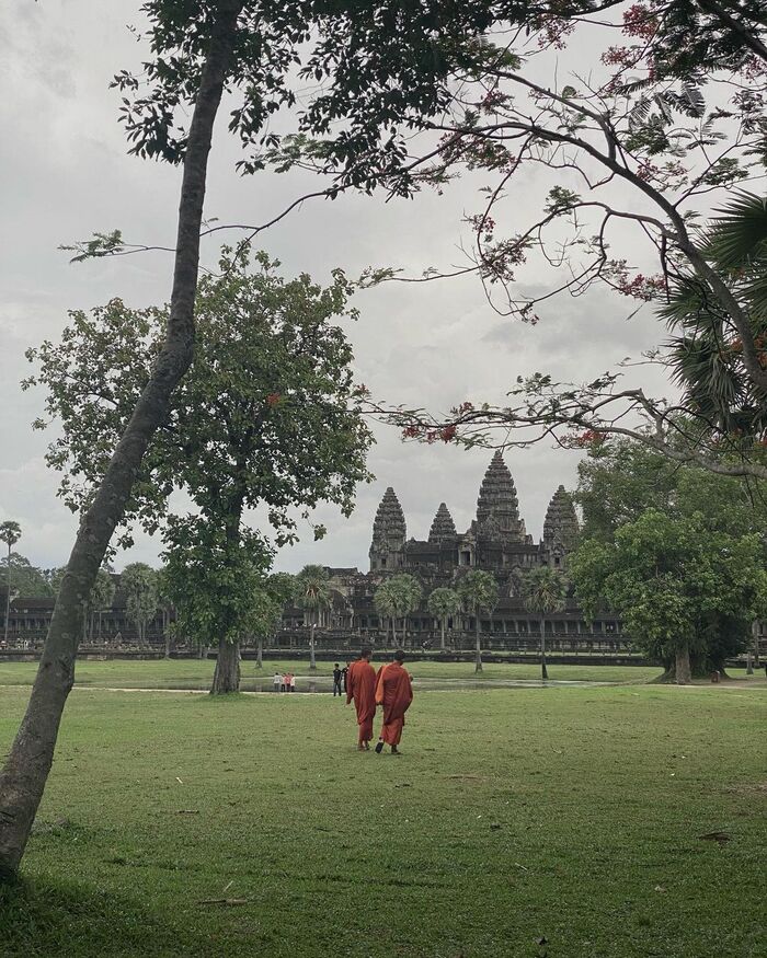 Điều thú vị ở Campuchia Phật giáo là tôn giáo chính thức tại quốc gia này