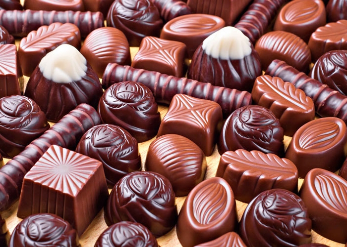 Châu Âu có nhiều loại socola ngon và nổi tiếng