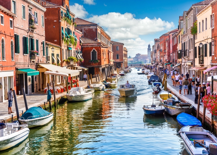 Quần đảo Murano là hòn đảo nhỏ đầy màu sắc tại Ý