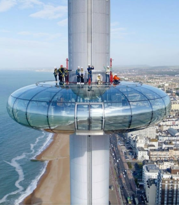 British Airways i360 tự hào là tháp quan sát di động cao nhất thế giới