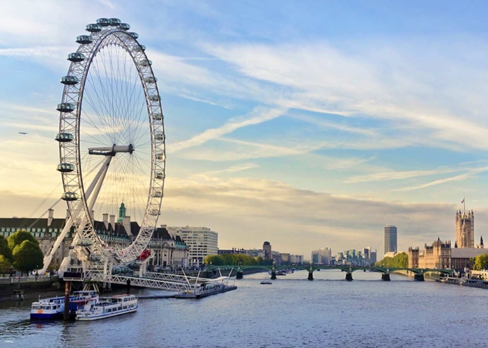 Vòng đu quay London Eye - biểu tượng kiêu hãnh của thủ đô Anh