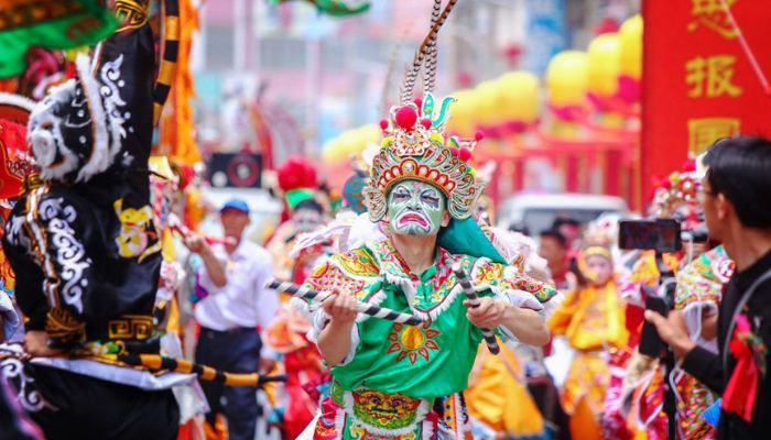 Lễ Du Thần mang đặc trưng văn hóa của người Đài Loan