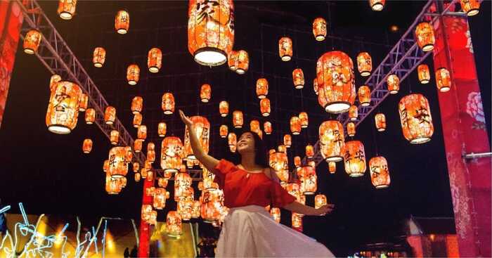 du lịch Đài Loan mùa đông tham dự lễ hội đèn lồng
