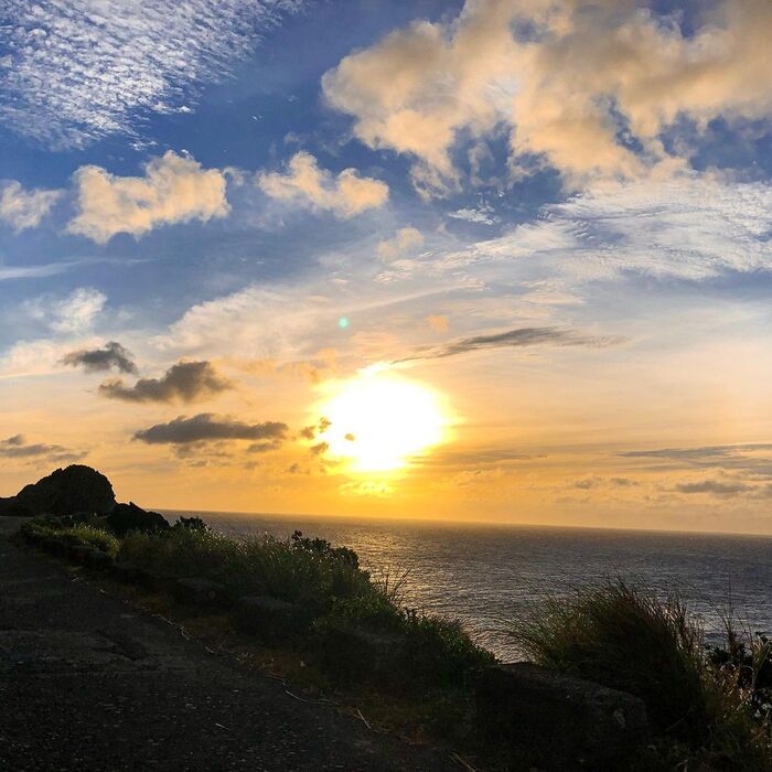 Ngắm hoàng hôn thơ mộng trên đảo Lanyu