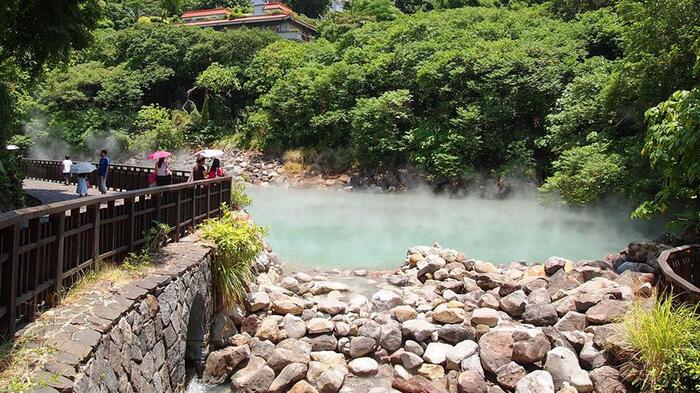 Trải nghiệm tắm Suối nước nóng Đài Loan tại Yangmingshan (Dương Minh Sơn)