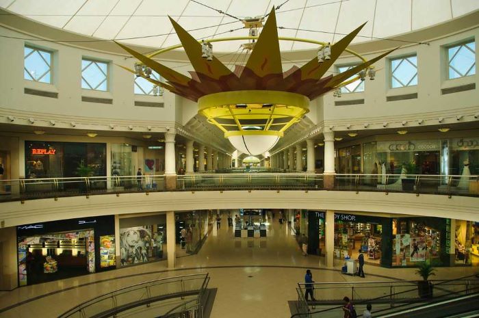 Kiến trúc trong trung tâm mua sắm độc đáo