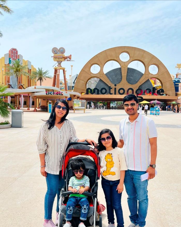 Du lịch cùng gia đình tại công viên Motiongate Dubai