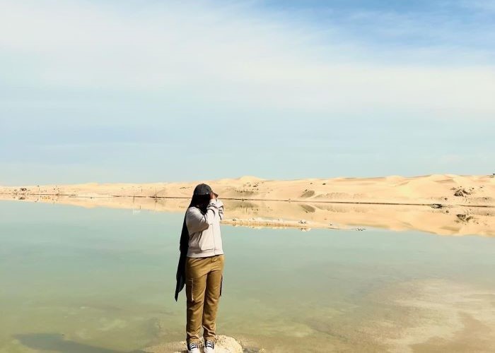 Cuộc khám phá hồ Long Salt Abu Dhabi – Hồ muối dài huyền bí