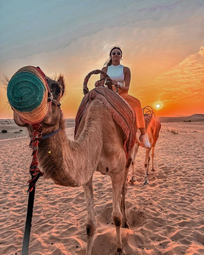 Khám phá sa mạc cũng là trải nghiệm thú vị khi đến thăm Dubai