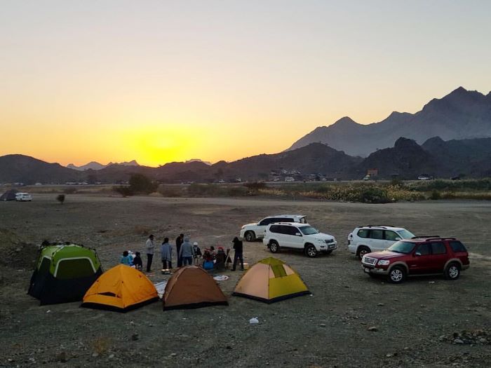 Bạn và người thân có chuyến cắm trại khi khám phá Hatta Dubai
