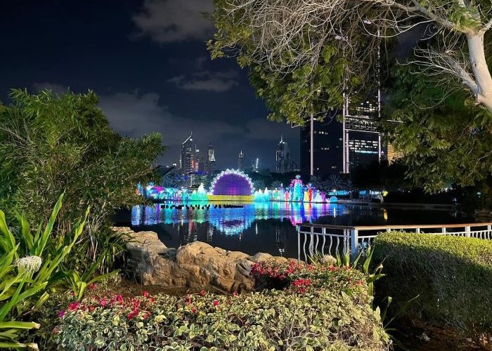 Khu vườn Dubai Garden Glow: Trải nghiệm nghệ thuật ánh sáng độc đáo