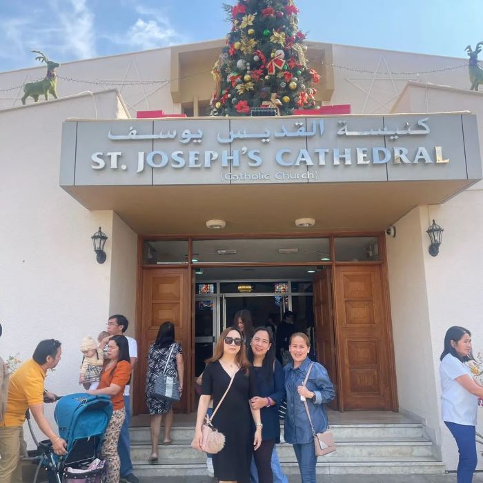 Đến thăm nhà thờ Thánh Joseph ở Abu Dhabi