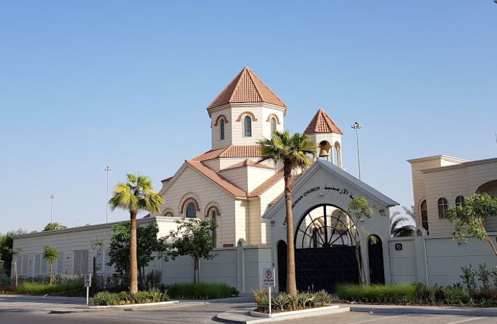 Kiến trúc lộng lẫy, to lớn của nhà thờ ở Abu Dhabi - Armenia