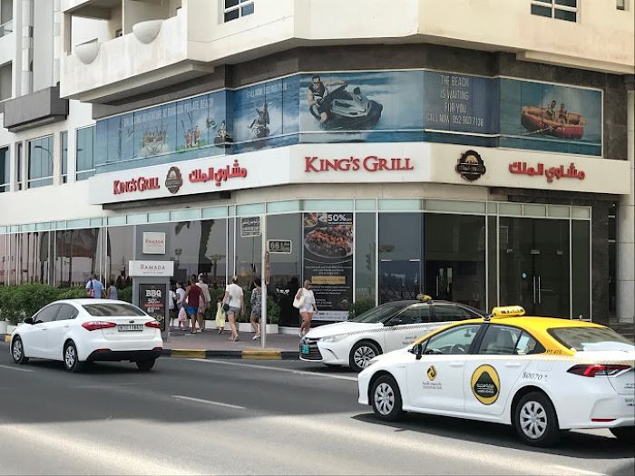 Nhà hàng King's Grill ở vị trí thu hút khách du lịch ghé thăm