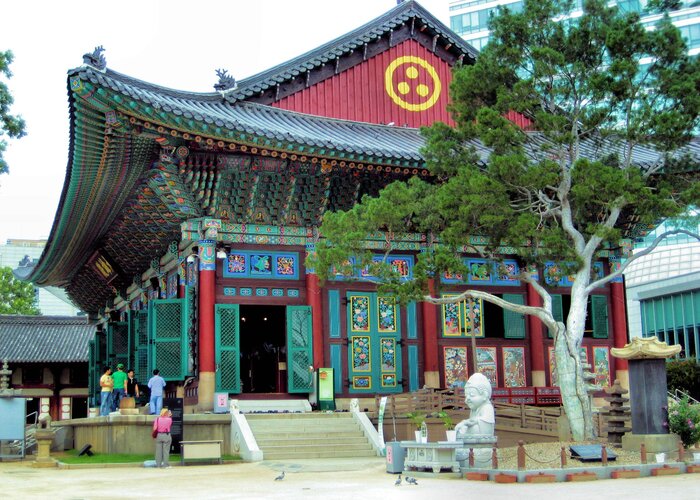 Khám phá chùa Tào Khê Hàn Quốc uy nghi giữa lòng thành phố Seoul sầm uất