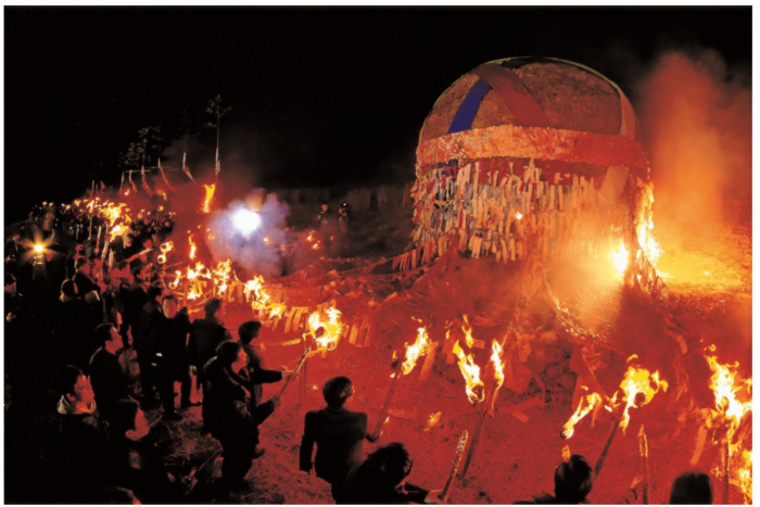 lễ hội lửa Jeju