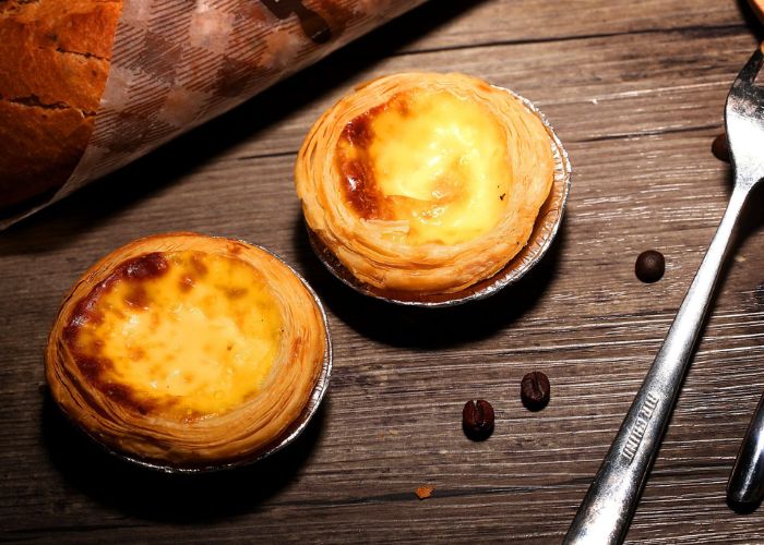 Hương vị ngọt ngào, béo ngậy của bánh tart trứng Hong Kong