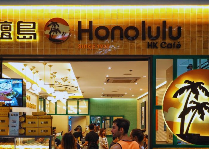 Honolulu Cafe - địa điểm lý tưởng để thưởng thức bánh ngọt Hong Kong