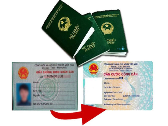 Cần nộp CCCD/CMT để xin visa