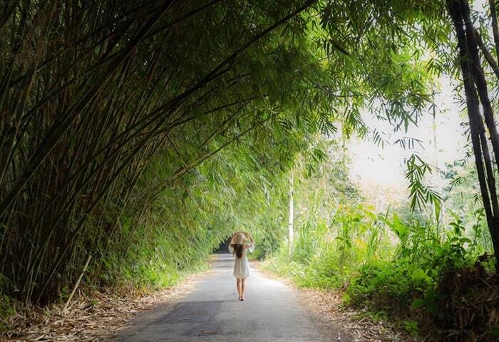 Tham quan rừng tre ở làng Penglipuran Bali 