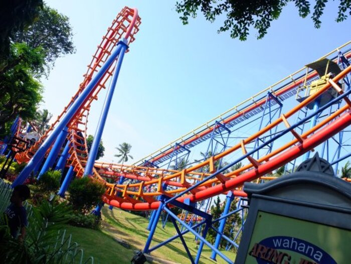 Công viên ở Jakarta Ancol Dreamland thiết kế nhiều trò chơi hấp dẫn