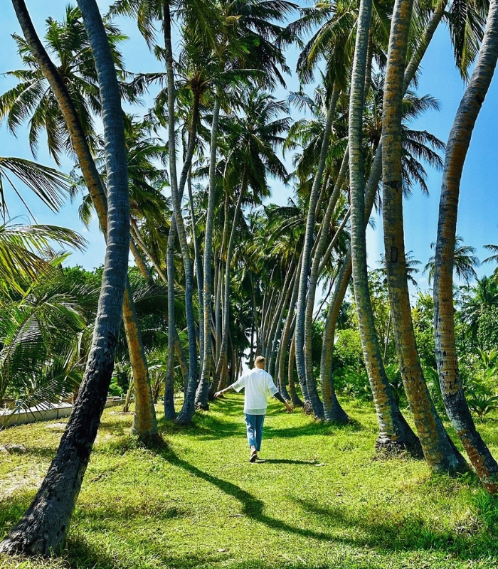 Du khách đến Nalaguraidhoo có thể đắm chìm trong những giây phút thư thái dưới ánh nắng mặt trời