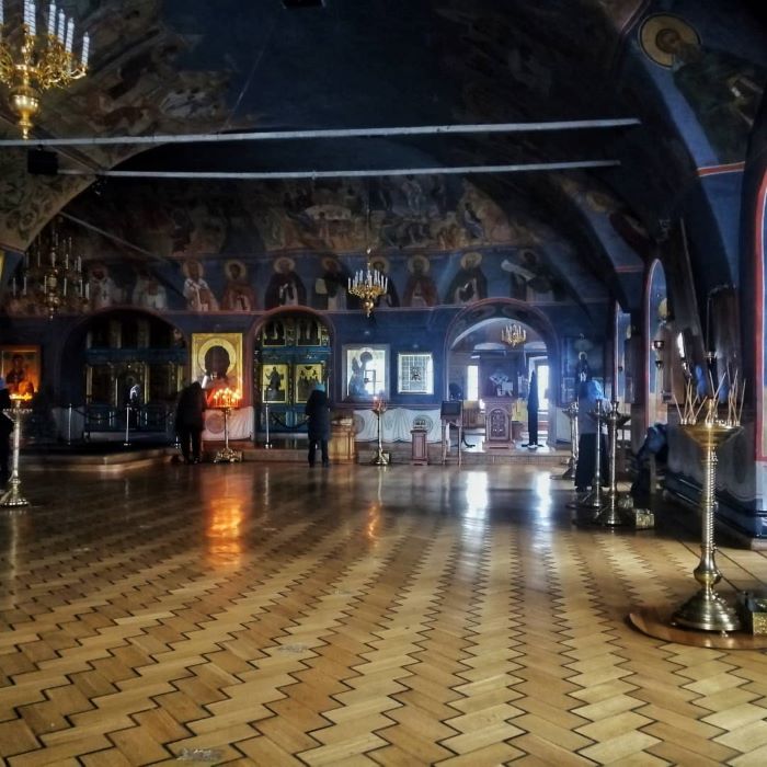 Bên trong tu viện Novospassky Nga lỗng lẫy